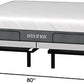 Sven & Son Platinum Adjustable Bed Base Frame + 14 inch Hybrid Spring Matt (Medium Soft), Lumbar Support, Head-Pillow-Tilt, Massage, Under-Bed Lights, USB - King